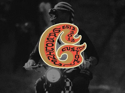 Badge GASOLINE SPEED SHOP apparel badge branding design graphic design illustration lettering logo t shirt