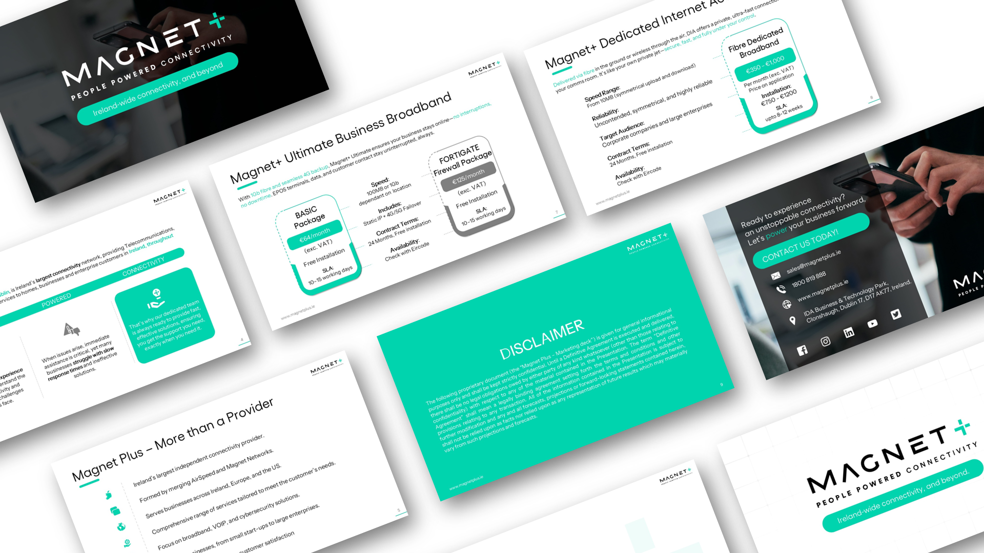 Magnet Plus | Data-Driven Corporate Deck