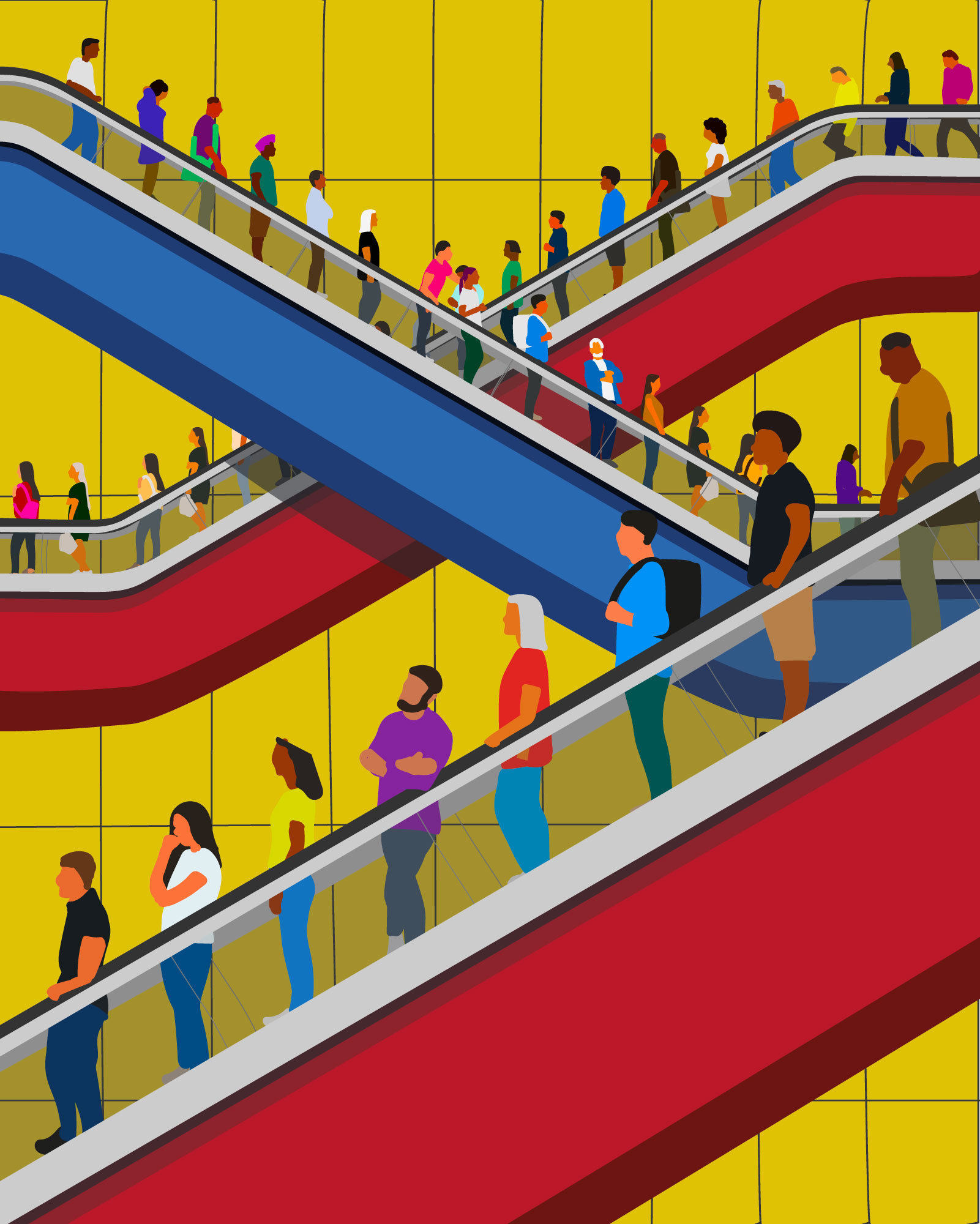 Linha Amarela - São Paulo architecture graphic design illustration metro são paulo urban