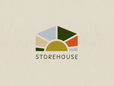 Storehouse brand branding church design graphic design logo storehouse