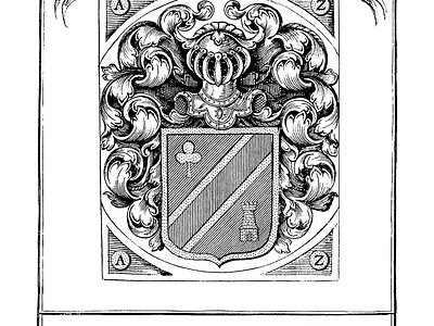 Créons ensemble votre blason ! bookplate branding ex libris heraldic heraldry