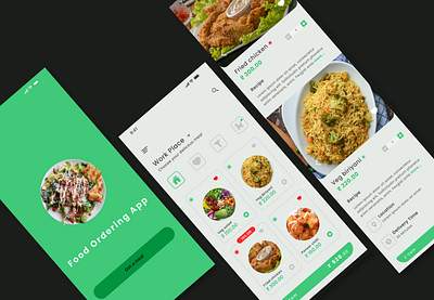 Food Application figma food graphic design ui ux