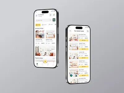 RentFinder – Smart Real Estate Rental App 🔑 appdesign designinspiration homefinder propertyapp realestate rentals ui uiux ux ux design