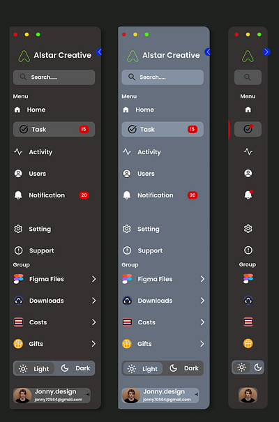 Menu Bar figma graphic design menu bar ui ux