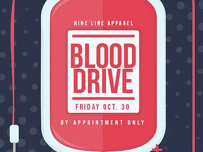 Blood Drive Poster design graphic design poster