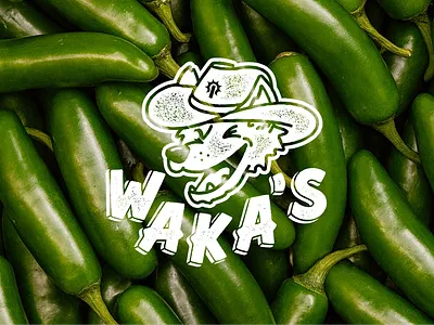 Waka's Mexican Street Food branding design food and beverage food logo graphic design logo mexican food restaurant branding