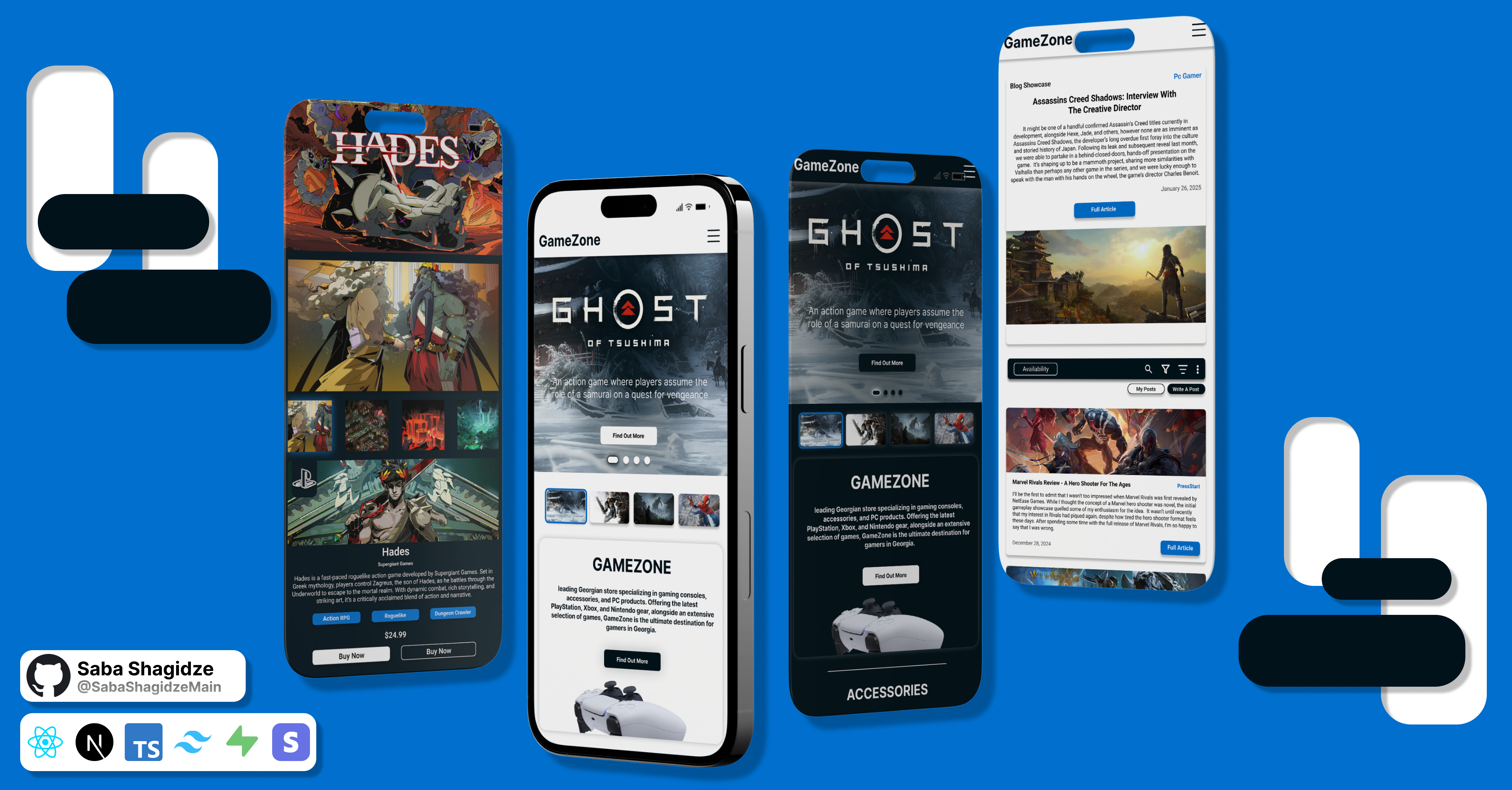 GameZone Redesign app design ui ux