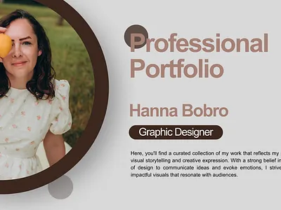 PORTFOLIO I BOBRO HANNA basic brand identity branding bussines card design graphic design identity logo post typography