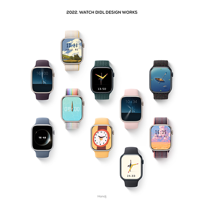 2022. Watch Dial Design Works (all) 3d animation apple watch car conceptual design design dial driving forward looking design google graphic design hmi huawei motion graphics ui ux watch watch design watch dial xiaomi