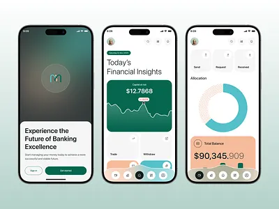 Finance App Concept app app design application budgeting app finance app finance tracker financial management investment app mobile mobile app personal finance screen stock market app ui