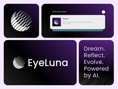 Dream Tracking App Icon logo ai app app icon design app logo brand identity branding branding design business logo creative logo design dream app dream tracking logo logo concept logo design logo inspiration minimal logo tech tech branding tech logo wellness app