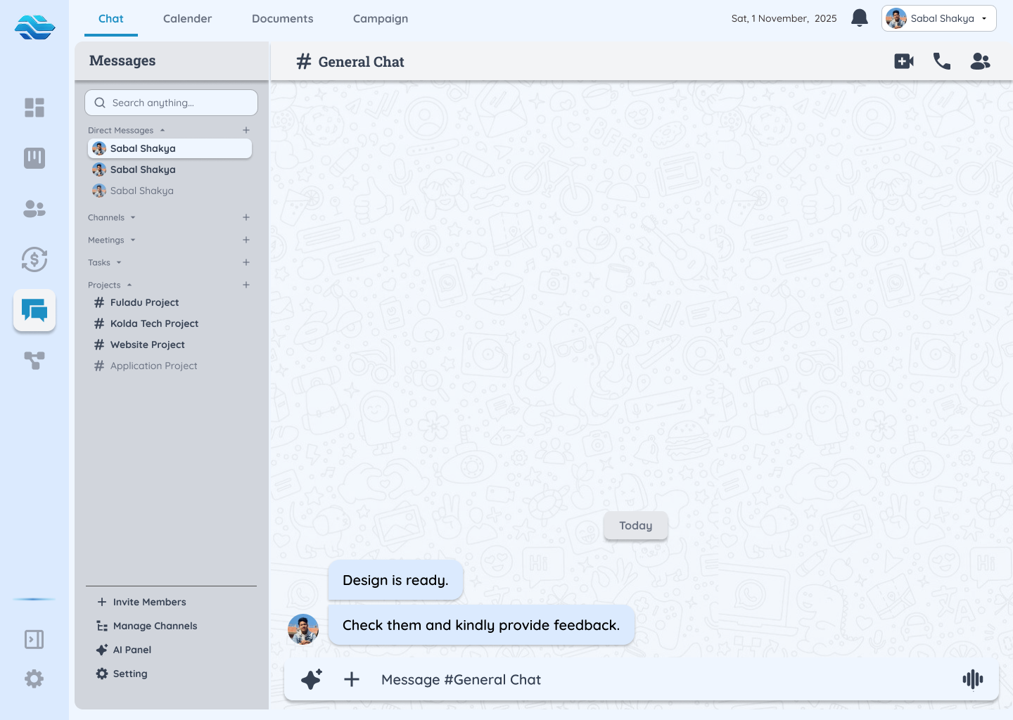 Example of All In One Business Management Dashboard