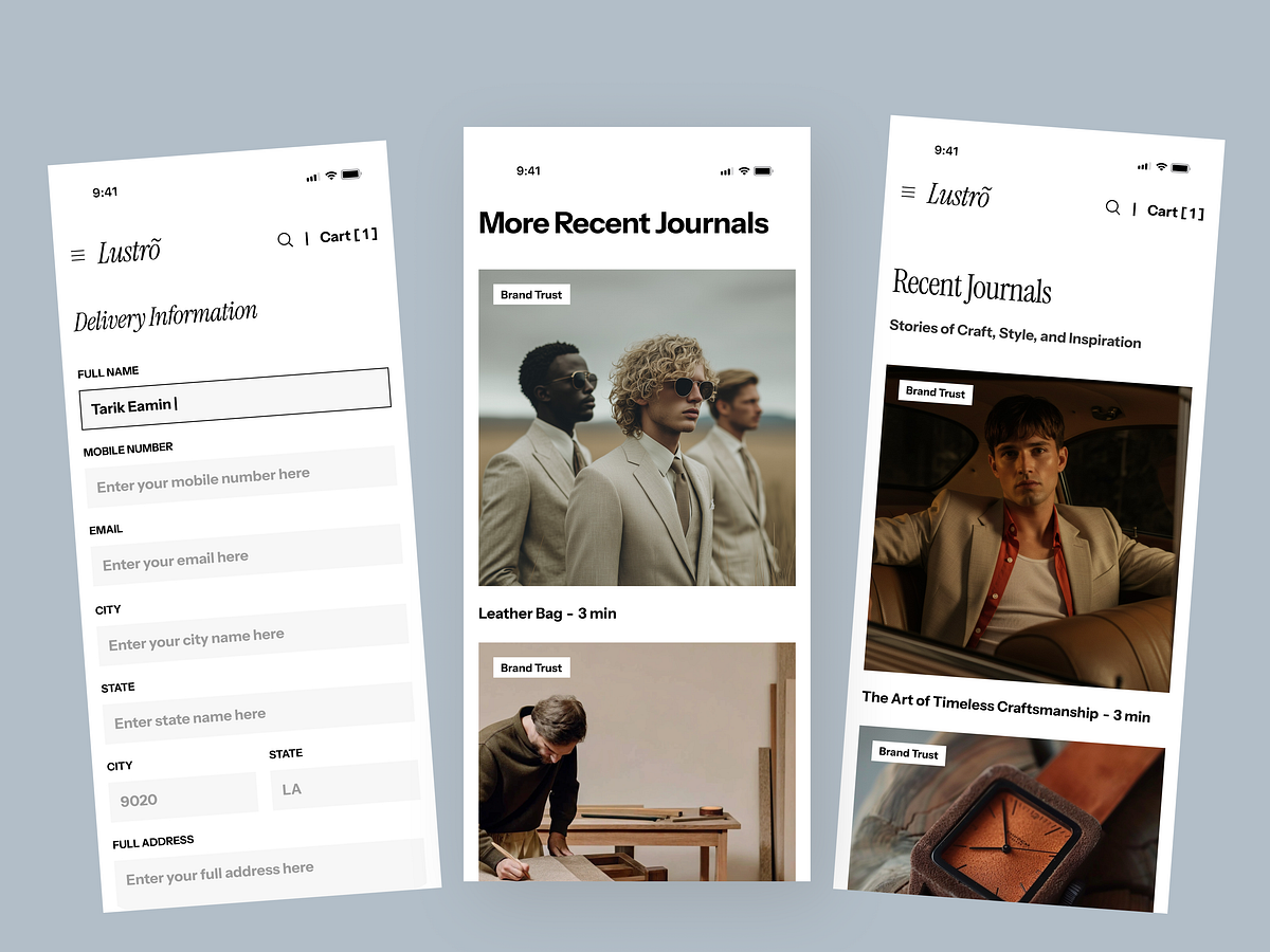 Mobile-First Shopping Experience for Fashion Brands Image 1