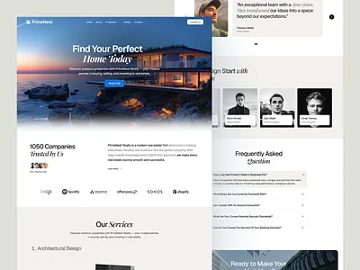 Real Estate Landing Page buy sell landing page home home finder homepage design hotel booking website house rent landing page luxury hotel real estate real estate landing page real estate website ui web design website