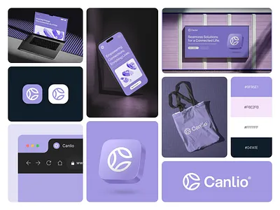 Canlio - Logo & Branding Design app icon design bayfi brand guidelines brand identity brand strategy canlio brand design canlio logo design canlio uiux color palette concept branding creative direction design exploration design system digital branding gobayfi minimal branding modern logo typography design ui branding visual identity