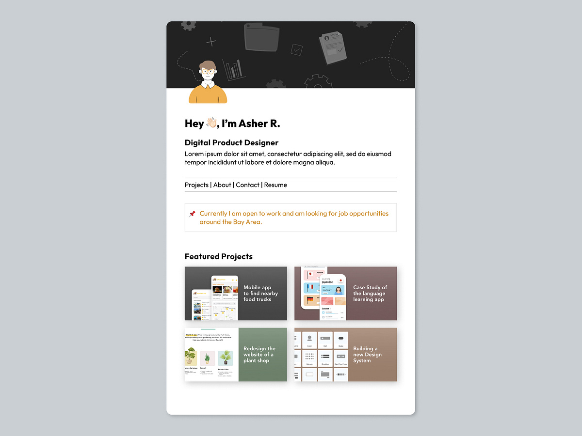 Developer Portfolio Designs Themes Templates And Downloadable Graphic Elements On Dribbble Developer Portfolio Designs Themes Templates And Downloadable Graphic Elements On Dribbble