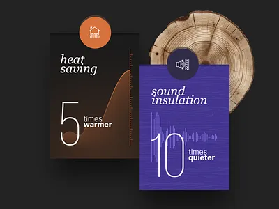 Timber Cottages Landing — Heat & Sound Insulation UI digital product eco housing heat insulation interface design landing page layout design modern ui natural materials sound insulation sustainable architecture temperature control thermal efficiency timber cottage typography ui design visual design web design web interface wood texture wooden house