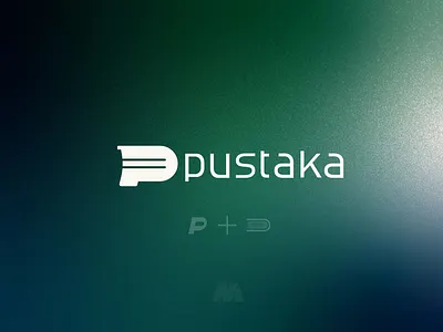 Pustaka – Minimal Book Brand Logo Design book logo bookstore branding brand identity branding creative logo education brand flat design geometric logo green logo knowledge brand lettermark library logo minimal logo modern logo p letter logo publishing logo reading culture startup branding typography logo visual identity