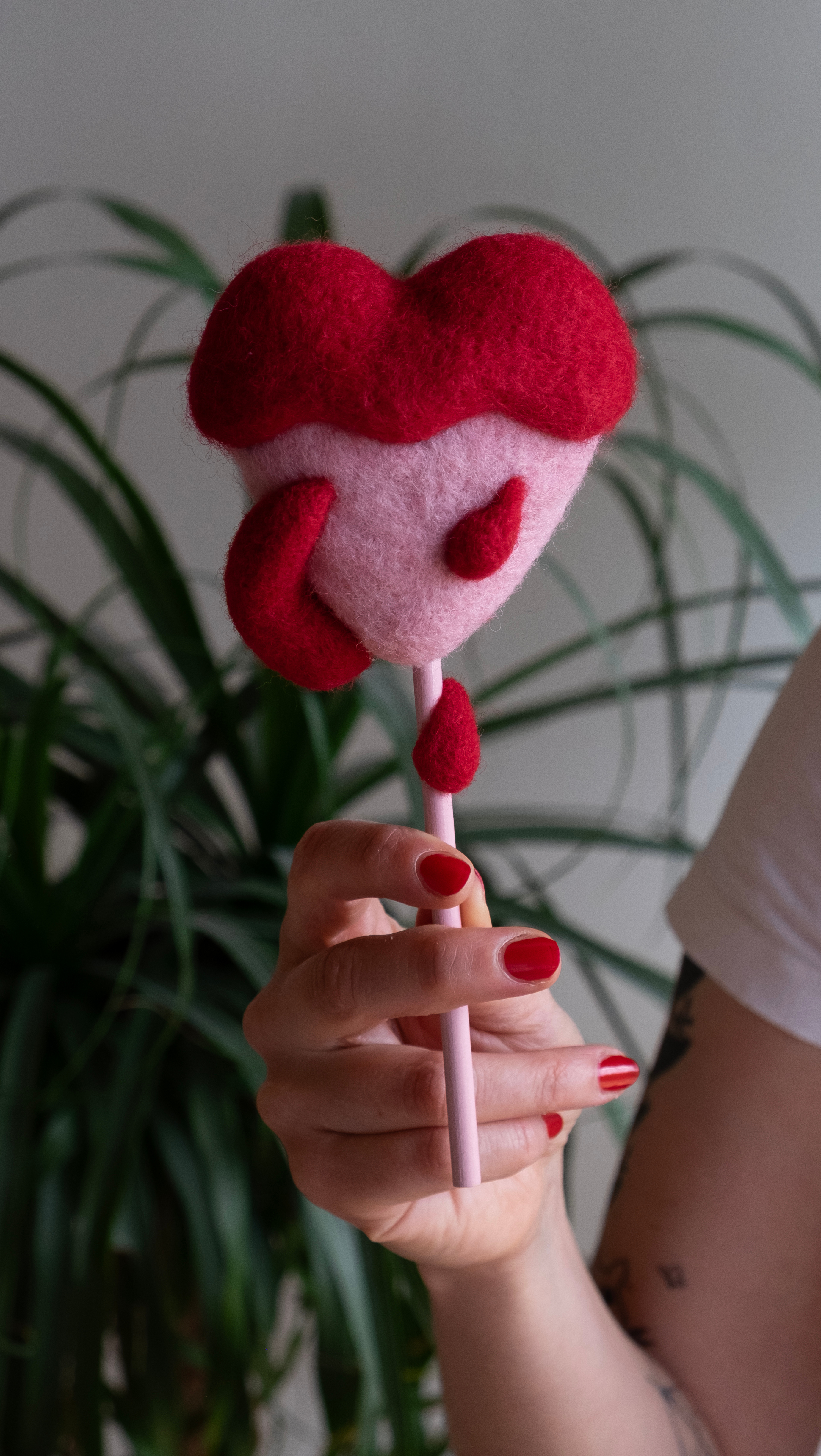 HeartPop charactertoy feltneedling object toy