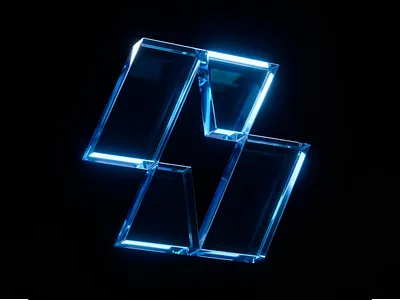 Sharge - 3d Logo Design (Unused & For Sale) 3d branding green logo minimal modern monogram s s logo stripe tech thunder