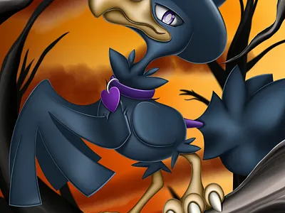Arkid Krow at sunset pokemon