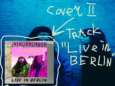 cover for jrimurmurner band 2025 art artist artwork band berlin collection cover design gallery germany graphic design illustration music poster trend trending trends usa vinyl