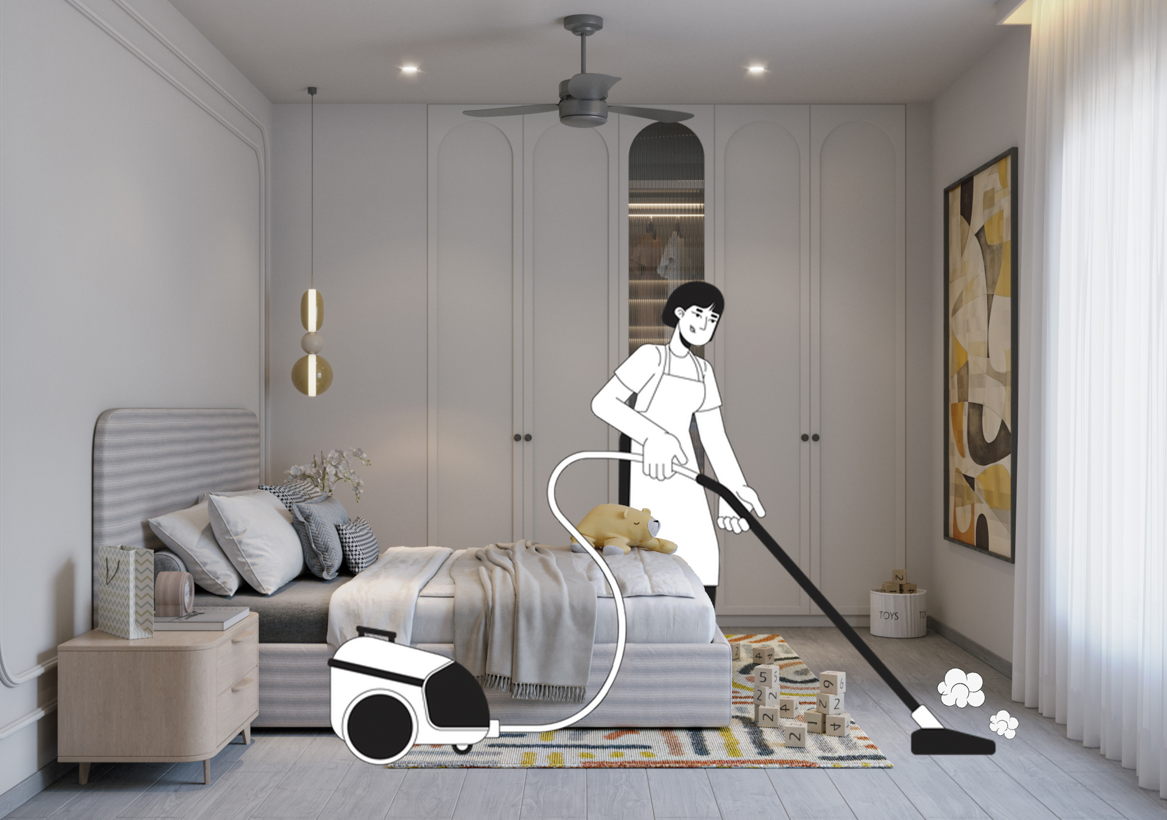 Sujoy Bera 3D Visualizer Interior Designer 3d animation branding design graphic design illustration interior logo minimal motion graphics sujoybera ui vector