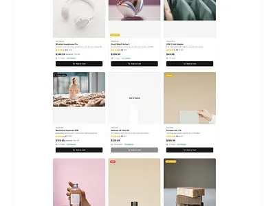 Shop Products ecommerce products shop ui ui design