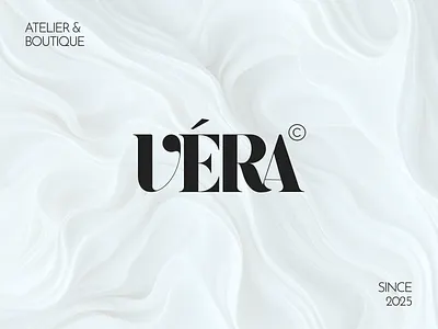 VÉRA | ATELIER & BOUTIQUE LOGO DESIGN atelier boutique brand branding clothes design dress graphic design logo store style vector wedding