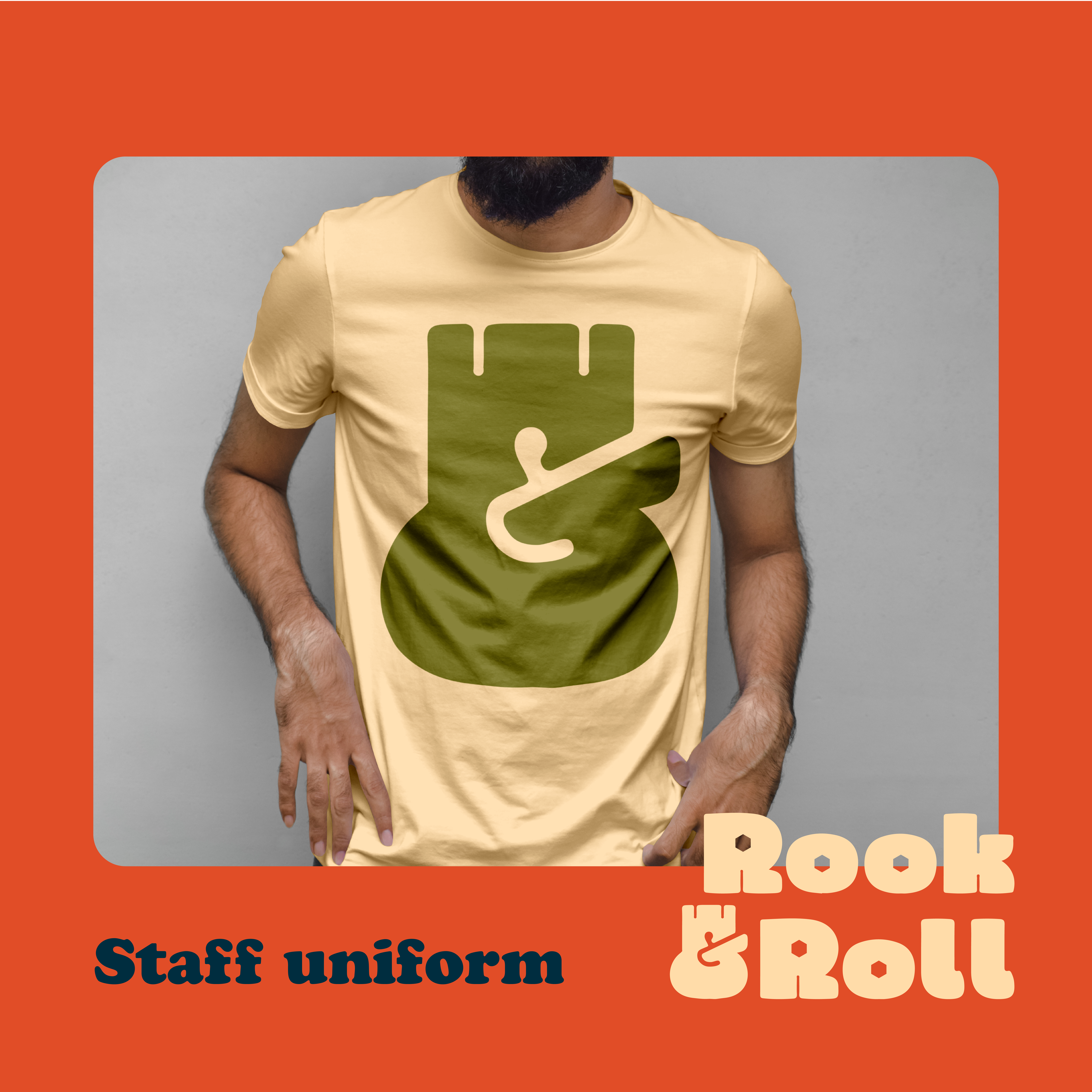 Rook & Roll - Game shop and café branding design graphic design logo marketing typography