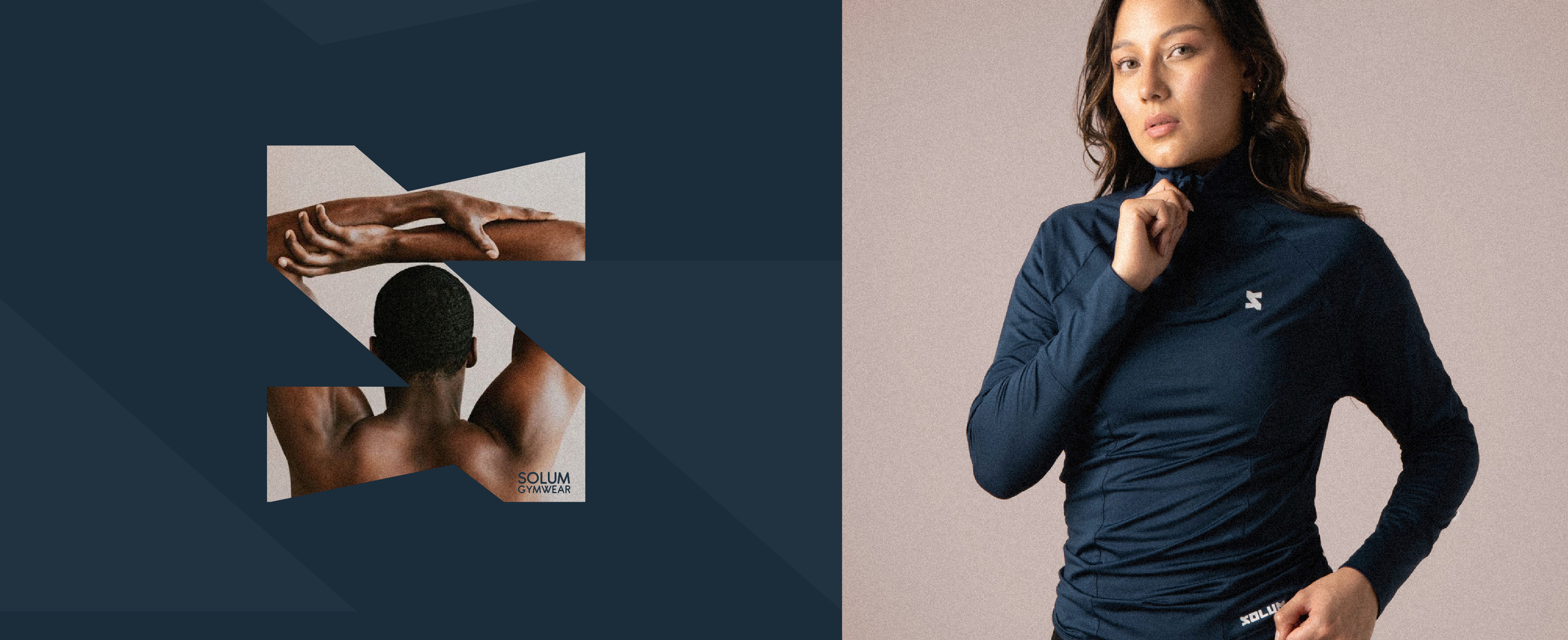 :: SOLUM :: brand design branding design graphic design gymwear logo typography