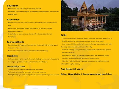 Job vacancies for Wildbee Hostel Ella branding graphic design logo ui