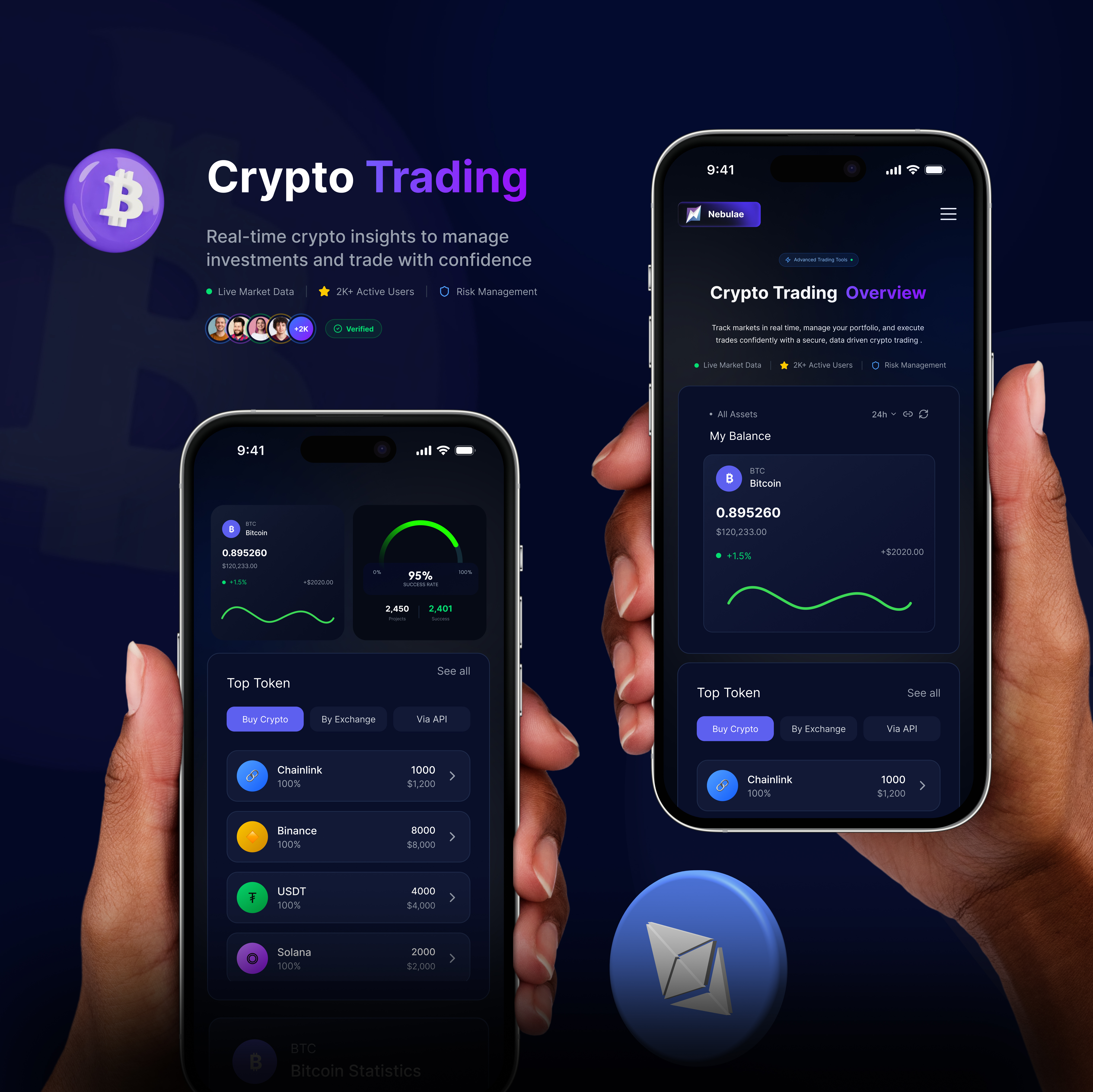 Crypto Trading app adobexd branding crypto crypto currency design figma graphic design illustration interaction interface logo mobileappdesign motion graphics trading trading app ui uiux ux