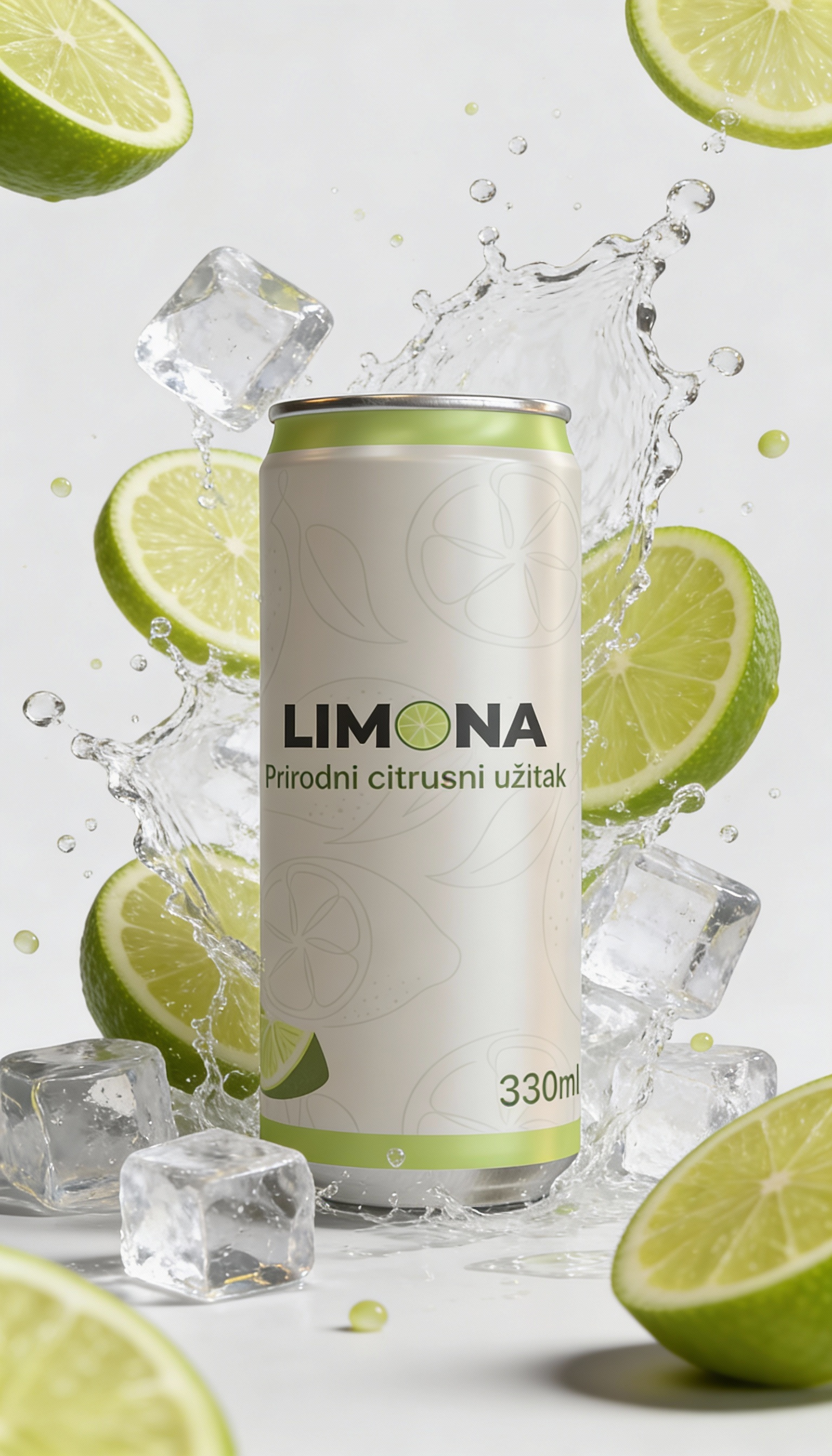 Can packaging and logo design