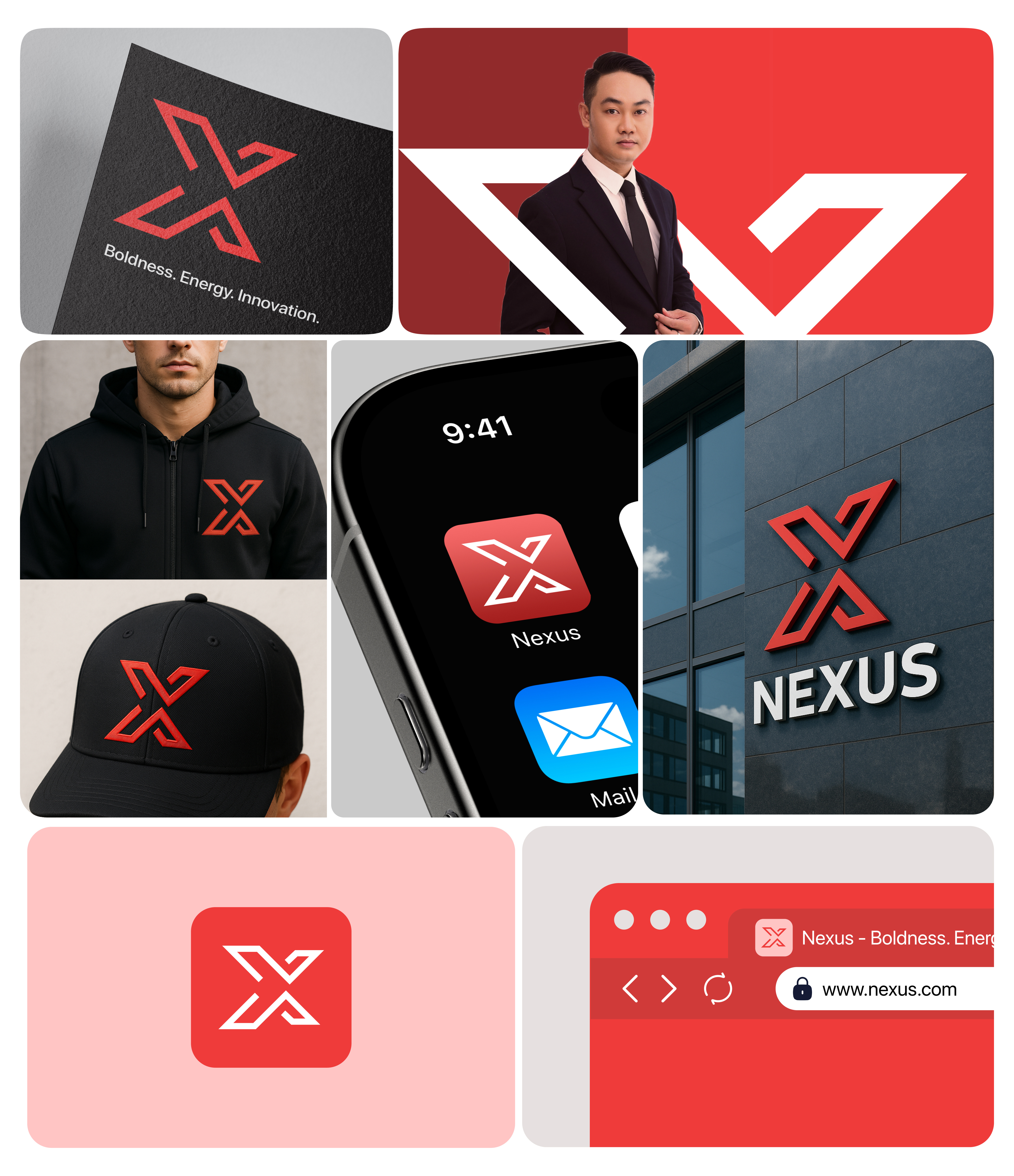 X Nexus Logo Branding Identity brand guideline brand identity branding connected corporate branding creative direction digital branding graphic design innovative logo logo mark modern monogram startup symbol logo tech ui design uidesign visual identity website