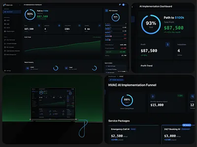 Rubuk Labs - Interactive Sales Platform ai automation brand design brand identity brand identity design branding dashboard design logo logo design logo designer lovable saas sales tailwind css ui vibe coding web app web design