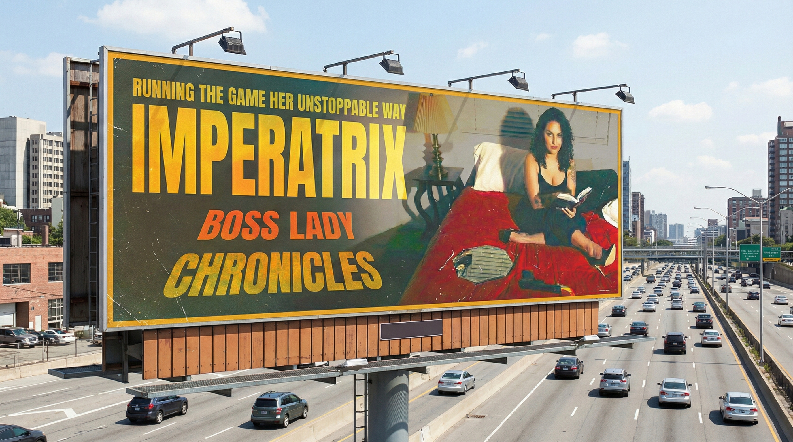 Imperatrix: Boss Lady Chronicles – Cinematic Poster graphic design photoshop poster