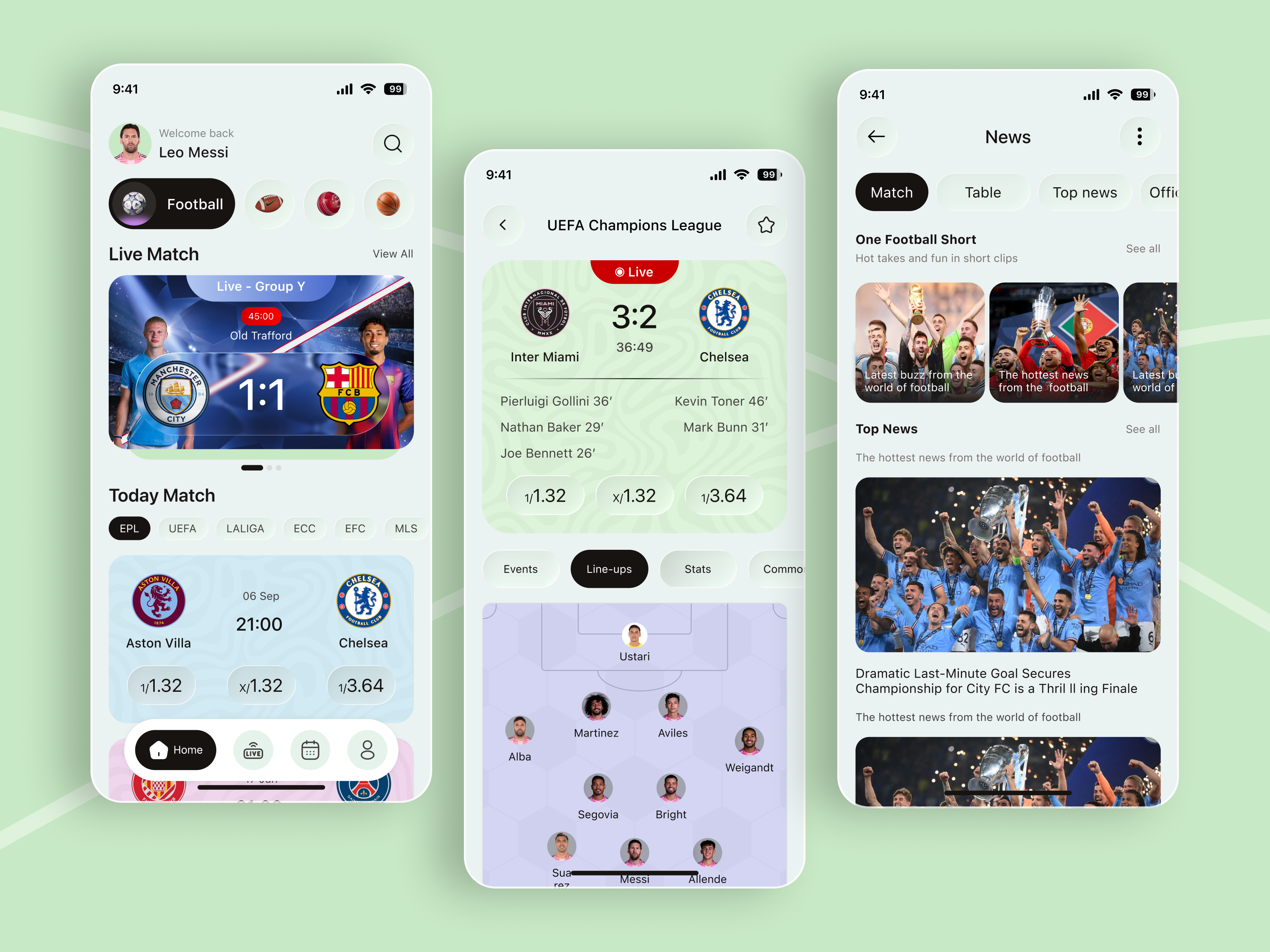 Football Mobile App analysis android app app design cricket app football app football manager football stats football ui ios app live score match stats mobile app new app product design sports app sports ui stats app