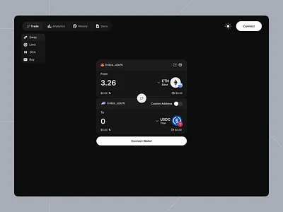 Web Design Crypto Trading bitcoin blockchain crypto portfolio crypto trading crypto website cryptocurrency defi ethereum fintech graphic design trading platform web3