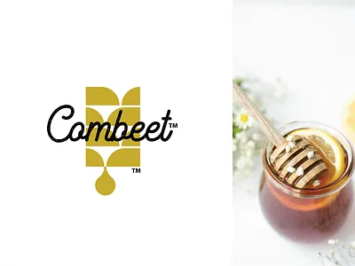 COMBEET 2026 branding design graphic design honey illustration logo minimal logo typography