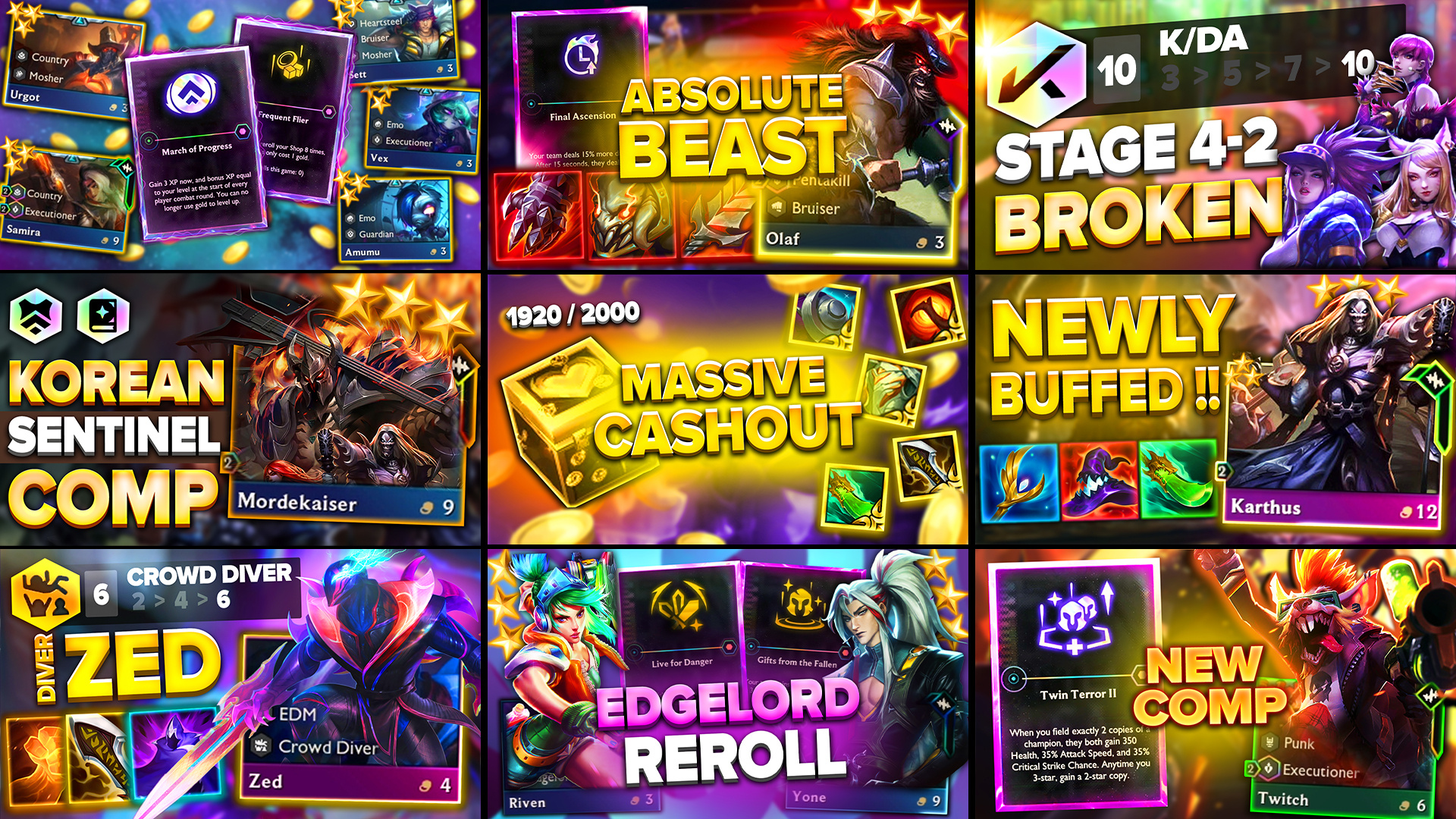 Example of Tft Teamfight Tactics Thumbnails Design