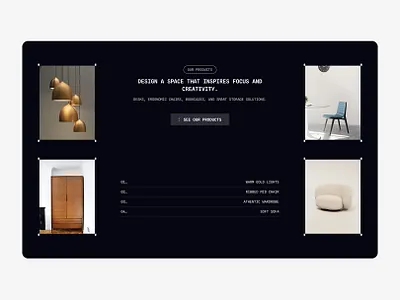 Product Section- UI/UX Design ecommerce innovative design modern gridlines modern layouts modern section design product product design product page product section website design