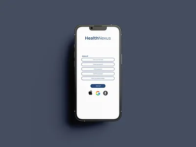 Login screen design for a medical app app design graphic design ui uiux ux