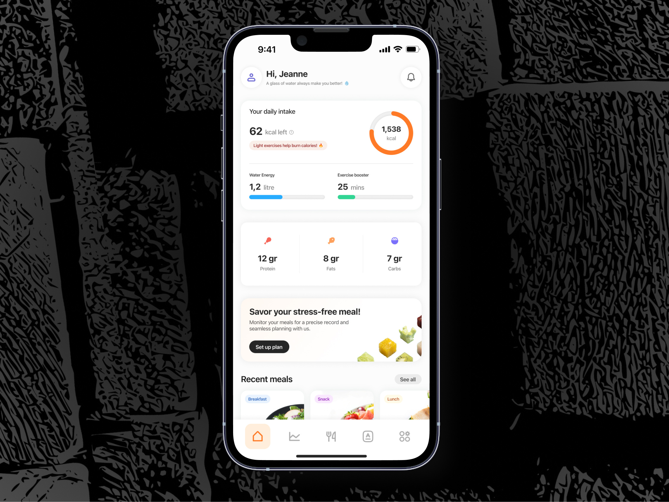 Health App app design diet app health diet health diet app health app health monitor app healthcare healthcare app mobile ui uiux