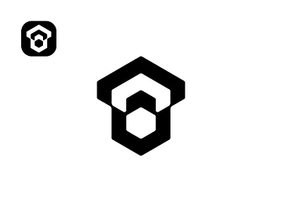 Modern Hexagon Real Estate Logo Architecture Logo Construction abstract home architecture brand identity branding building construction creative geometric house hexagon logo home builder logo mark minimalist modern logo property real estate logo roof structural design symbol vector