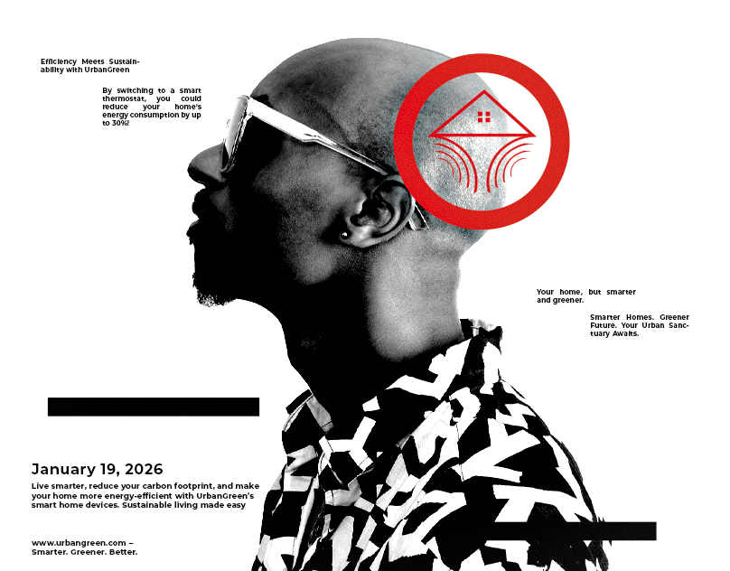 UrbanGreen – Smart Home & Sustainable Living Branding animation branding design graphic design logo marketing motion graphics poster ui visual identity