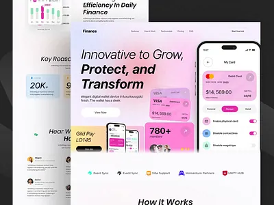 Finance web ui design banking bitcoin blockchain blockchain ui crypto website cryptocurrency website design digital wallet ethereum exchange finance fintech fintech ui design minimal payments ui ux web design website website design