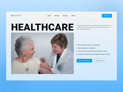 Healthcare website design appointment care doctor appointment health healthcare healthcare website design medical website ui uiux web design website