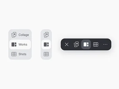 Designed for desktop, tablet, and mobile component filter multi devices responsive web tabs toggle ui web design