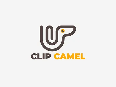 Clip Camel logo animal brand brand identity branding camel clip desert geometric logo icon illustration logo design logotype minimal minimalist symbol tech logo technology vector